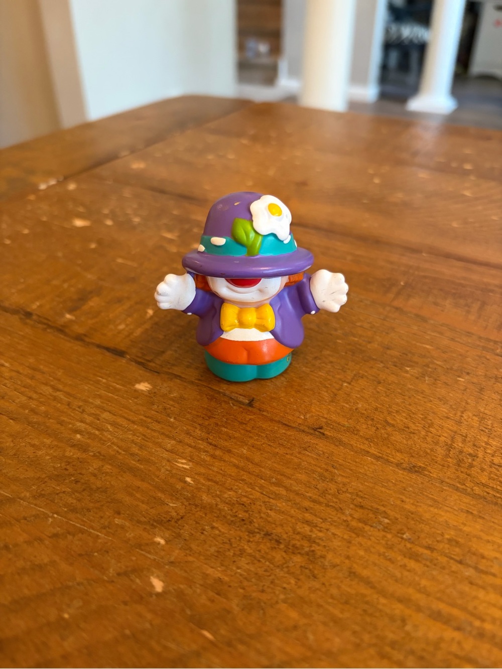 Fisher Price Little People circus clown as is
